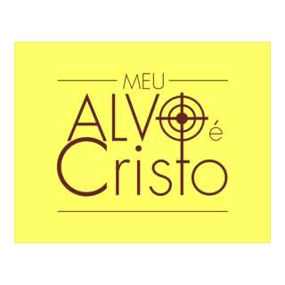MEU ALVO É CRISTO Logo PNG Vector
