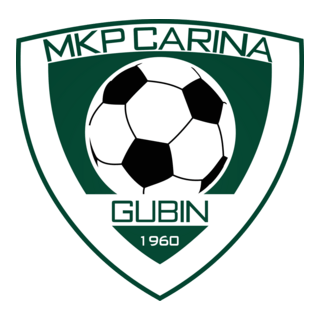Miejski Klub Piłkarski Carina Gubin Logo PNG Vector