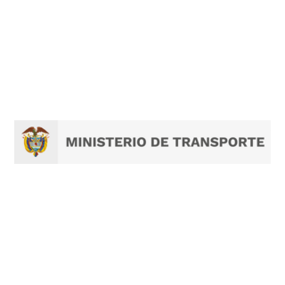 Ministerio del Transporte de Colombia Logo PNG Vector