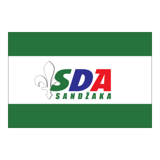 Party of Democratic Action of Sandžak Logo PNG Vector