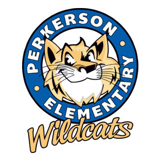 Perkerson Elementary Wildcats Logo PNG Vector