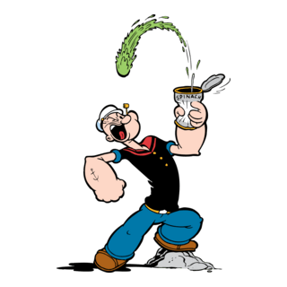 Popeye the Sailorman Logo PNG Vector