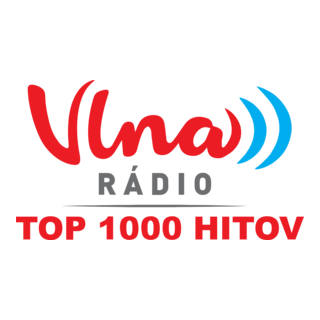 Rádio Vlna TOP 1000 hitov Logo PNG Vector