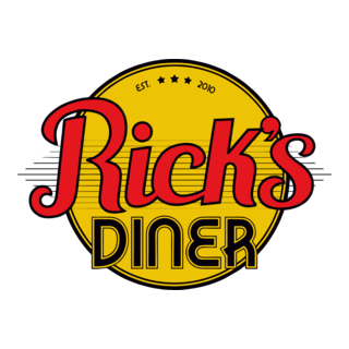 Rick's Diner Logo PNG Vector
