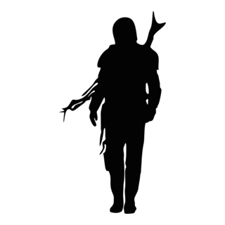 Soldado Mandaloriano Logo PNG Vector