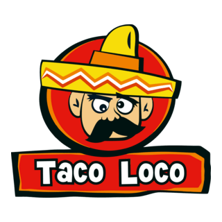 Taco Loco Logo PNG Vector