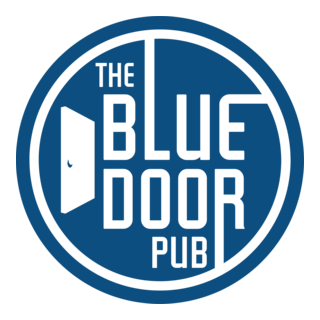 The Blue Door Pub Logo PNG Vector