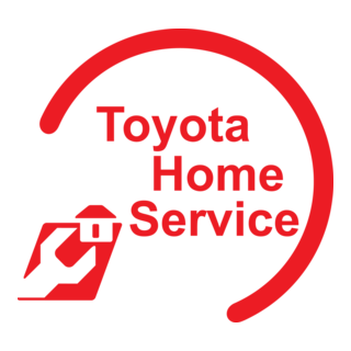 Toyota Home Service Logo PNG Vector