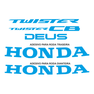 TWISTER E ADESIVO HONDA PARA RODAS Logo PNG Vector