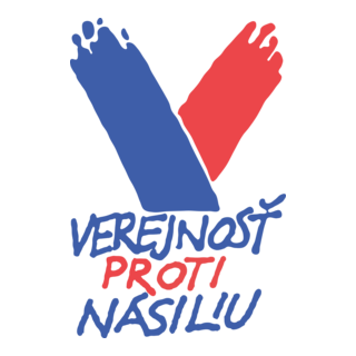 Verejnosť proti násiliu Logo PNG Vector