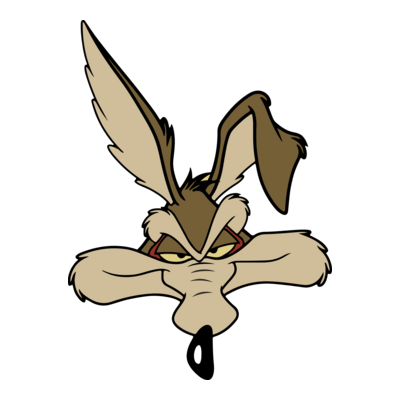 Willy E Coyote Logo PNG Vector