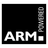 Arm Powered Badge Logo PNG Vector