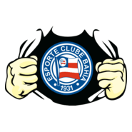 Bahia Estampa Rasgando Peito Logo PNG Vector