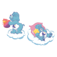 Bedtime Bear Logo PNG Vector