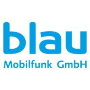 Blau Mobilfunk Logo PNG Vector