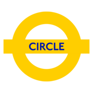 Circle Line Logo PNG Vector
