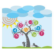 CRIANÇAS BRINCANDO MATEMÁTICA Logo PNG Vector