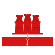 Flag of Gibraltar Logo PNG Vector