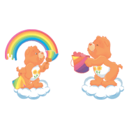 Friend Bear Logo PNG Vector