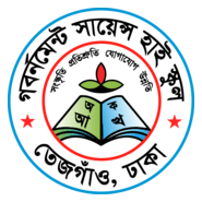 Government Scince High School Logo PNG Vector