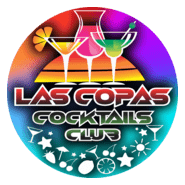Las copas cocktails club Logo PNG Vector