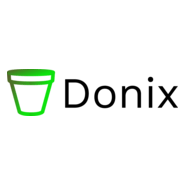 Sklep z doniczkami Donix Logo PNG Vector