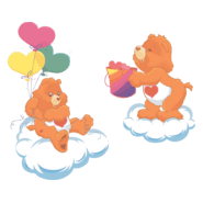 Tenderheart Bear Logo PNG Vector