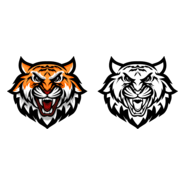 Tiger Logo PNG Vector