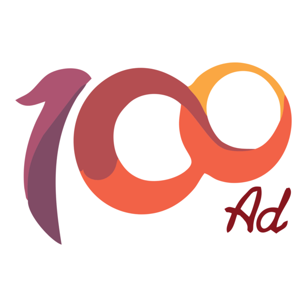 100 Advertising Logo PNG Vector
