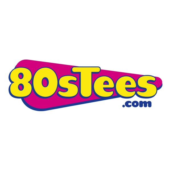 80s Tees Logo PNG Vector