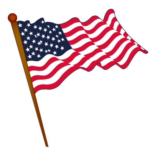 American Flag Logo PNG Vector