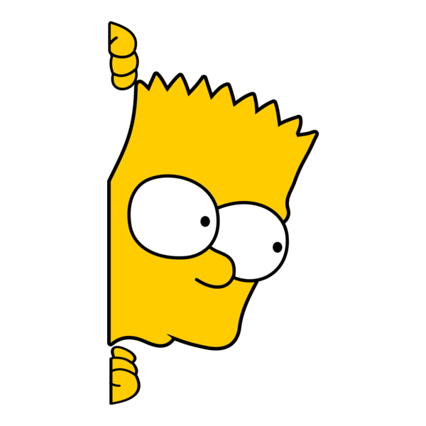 Bart os Simpsons Logo PNG Vector