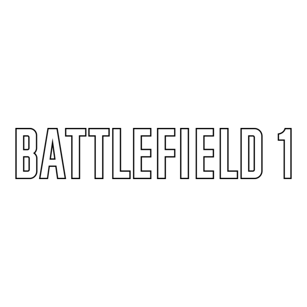 Battlefield 1 Logo PNG Vector