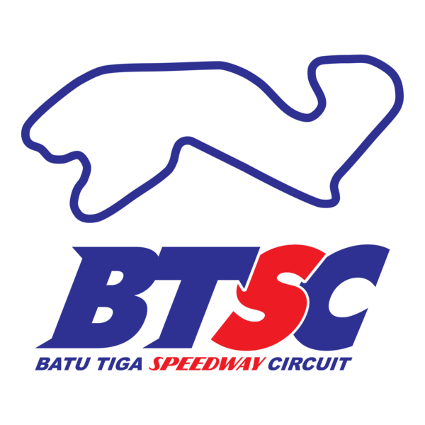 Batu Tiga Speedway Circuit Logo PNG Vector