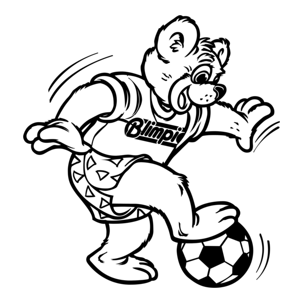 Blimpie Bear Logo PNG Vector