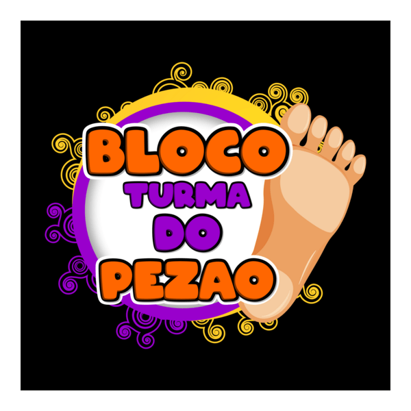 BLOCO TURMA DO PEZÃO Logo PNG Vector
