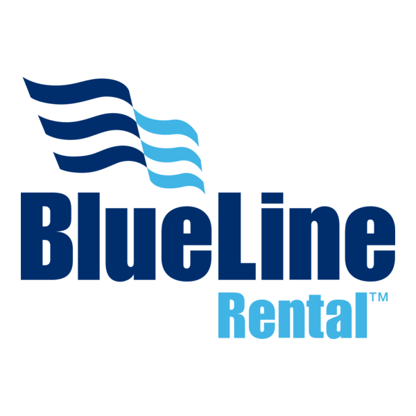 Blueline Rental Logo PNG Vector