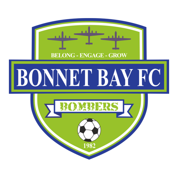 Bonnet Bay Bombers Football Club Logo PNG Vector