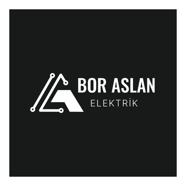 Bor Aslan Elektrik Logo PNG Vector