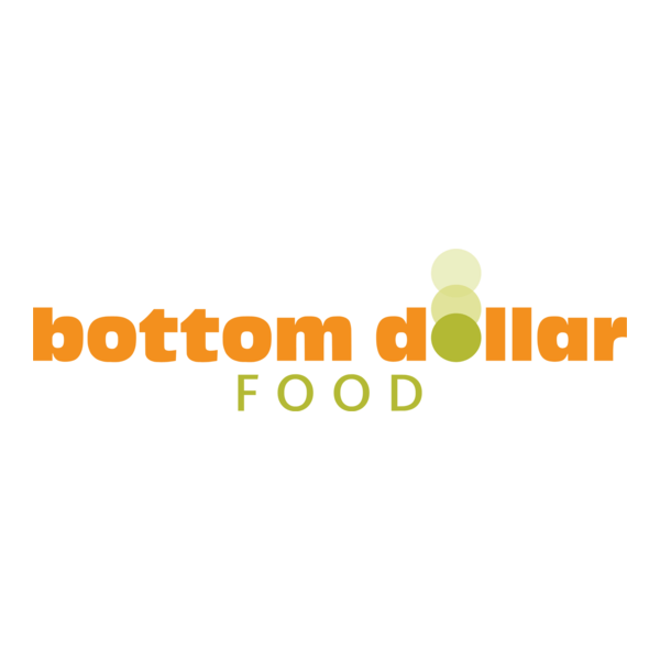 Bottom Dollar Food Logo PNG Vector