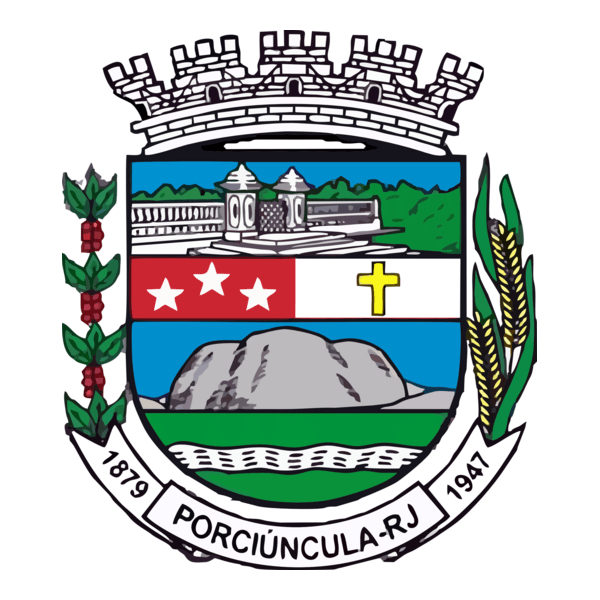 Brasão Cidade de Porciuncula Logo PNG Vector