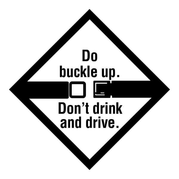 BUCKLE UP DONT DRINK Logo PNG Vector