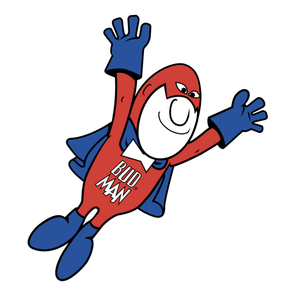 Bud Man Logo PNG Vector
