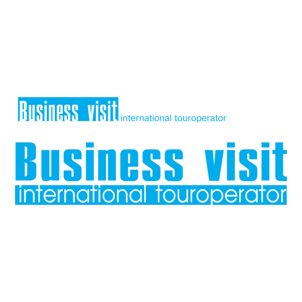 Business Visit tour Logo PNG Vector