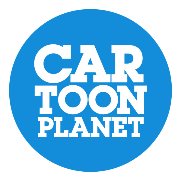 Cartoon Planet Logo PNG Vector