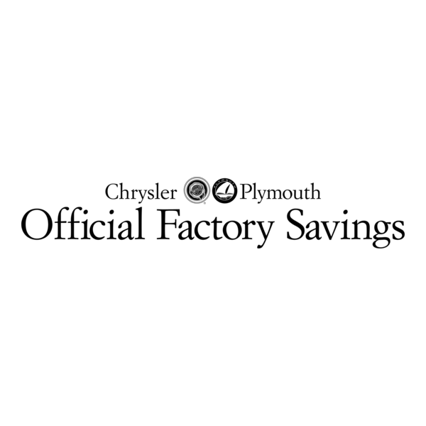 Chrysler Savings Logo PNG Vector