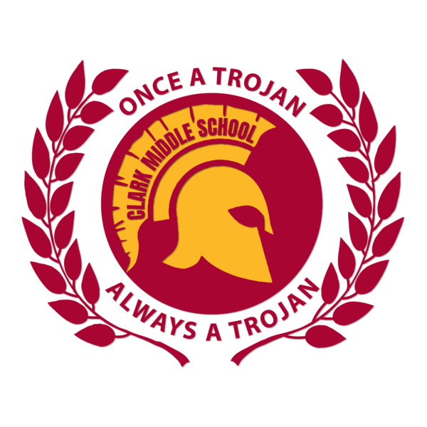Clark Middle School Trojan Logo PNG Vector