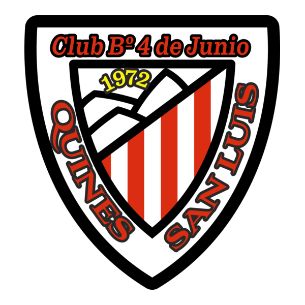 Club Barrio 4 de Junio de Quines San Luis Logo PNG Vector