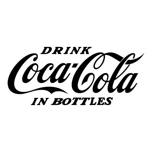 Coca Cola in Bottles Logo PNG Vector