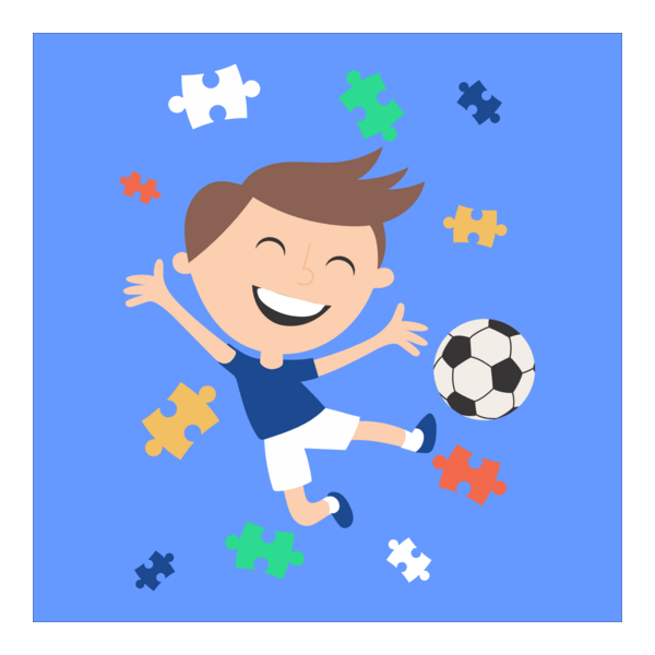 CRIANÇA JOGANDO BOLA Logo PNG Vector